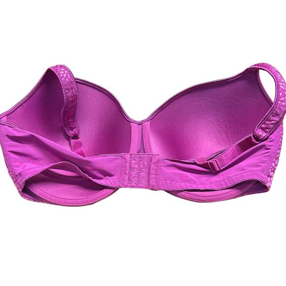Playtex Shape Body Revelation Style 4823 Bright Pink Underwire Bra Size 42DD - Picture 3 of 6